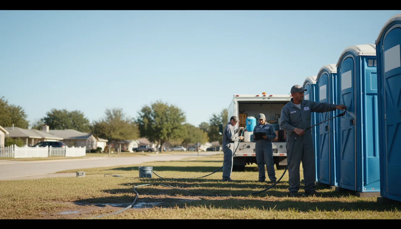 Long-Term Portable Toilet Rental in Lima, OH near me